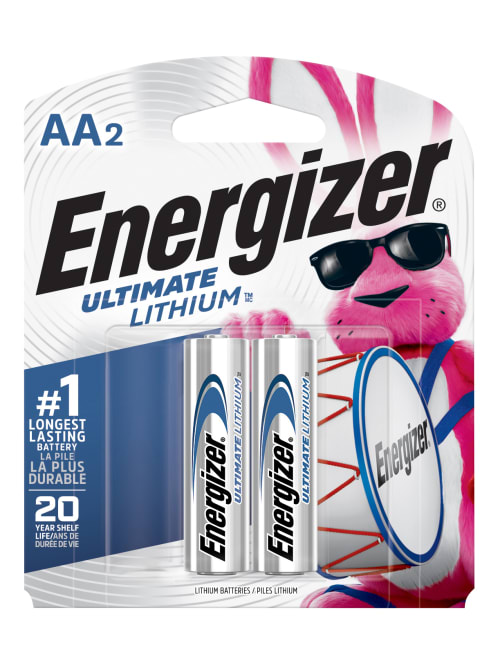 Energizer Photo Ultimate Aa Lithium Batteries Pack Of 2 Office Depot