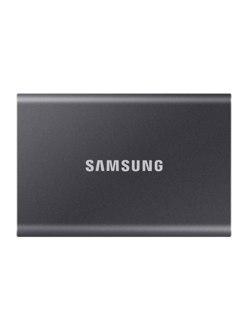 samsung t7 mu pc1t0t am 1 tb portable solid state drive external pci express nvme titan gray usb 3 2 gen 2 type c 1050 mb s maximum read