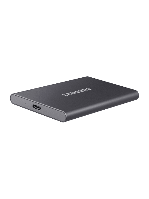 samsung t7 mu pc1t0t am 1 tb portable solid state drive external pci express nvme titan gray usb 3 2 gen 2 type c 1050 mb s maximum read