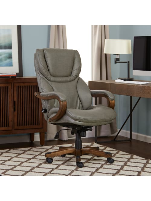 Serta Big And Tall Bonded Leather High, Serta Bonded Leather Executive Chair