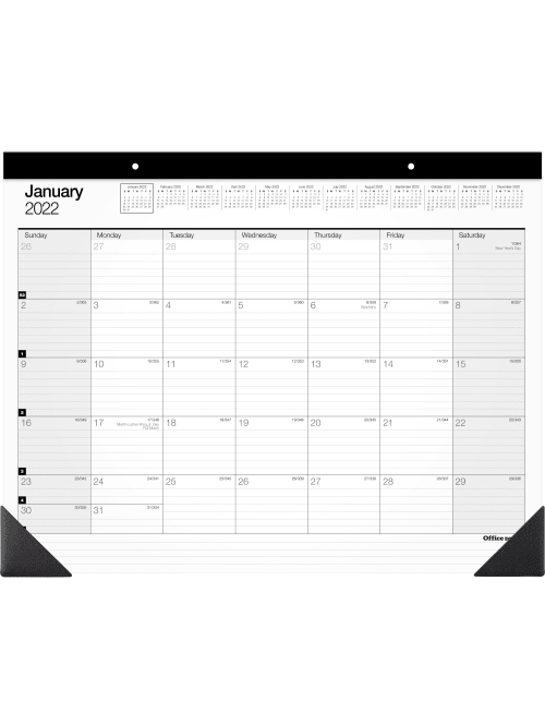 Office Depo 2022 Calendar