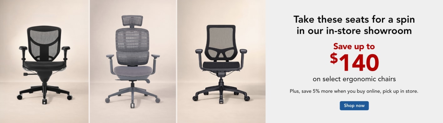 Office Depot - Save up to $140 on select ergonomic chairs!