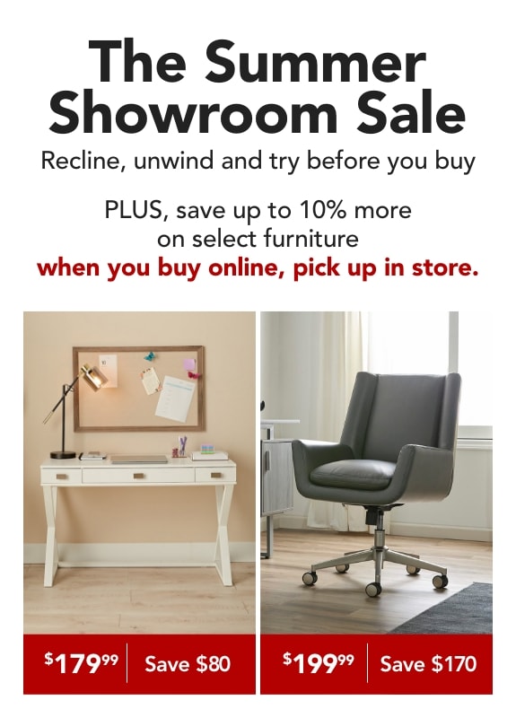 Office Depot - Summer Sale! Save on desks & chairs.