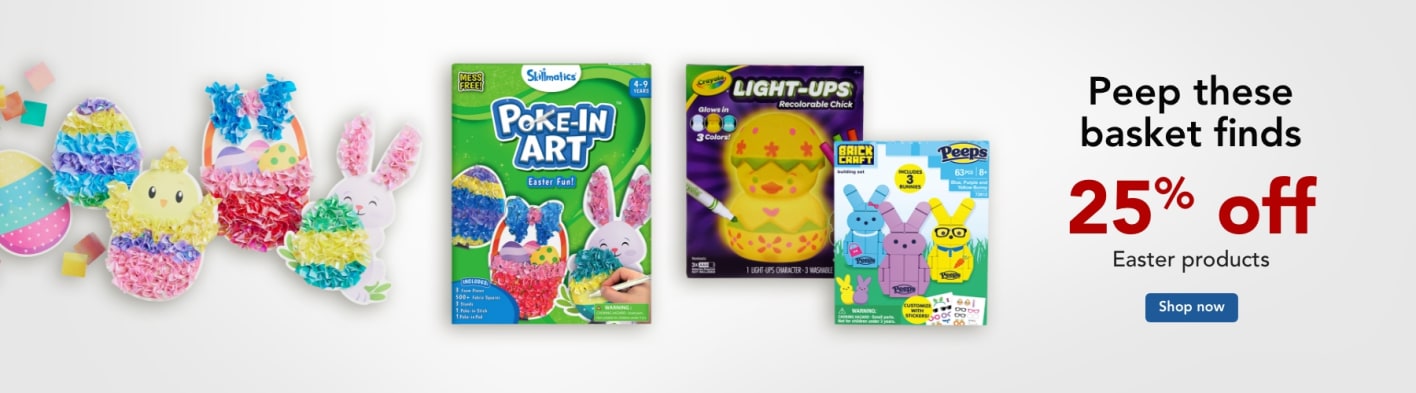 25% off Easter products