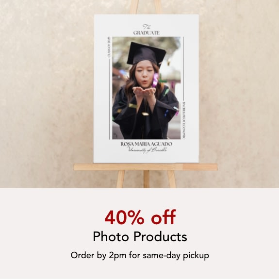 40% off ALL photo products