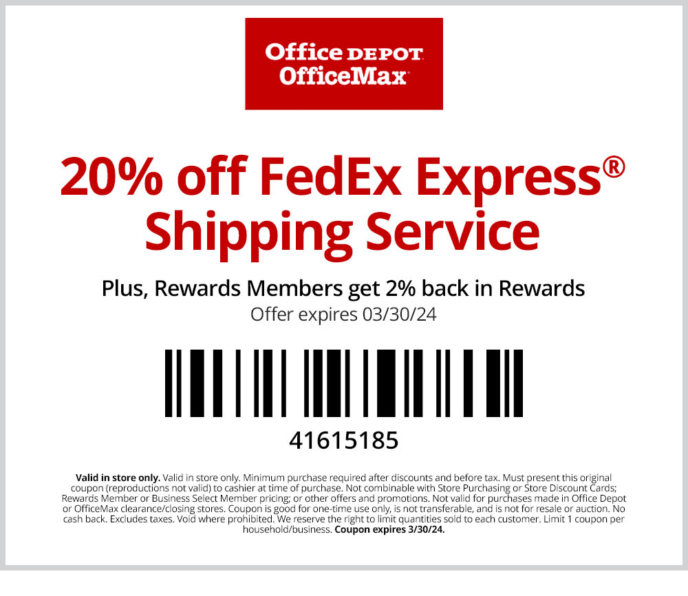 Officemax print shop