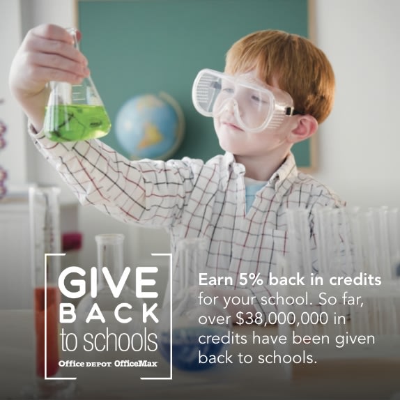 Give back to Schools 
