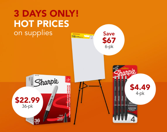 3 Days Hot prices on supplies