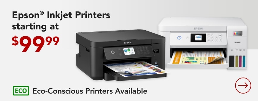 Epson Inkjet Printers starting at $79.99