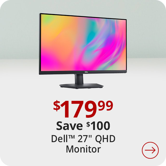 Save $100 Dell™ SE2723DS 27" QHD Monitor, AMD FreeSync