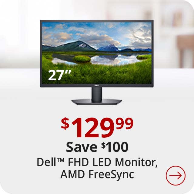 Save $100 Dell™ SE2722H 27" FHD LED Monitor