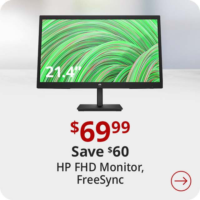 Save $60 HP V22v G5 21.4" FHD Monitor