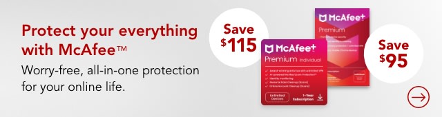 Protect your everything with McAfee
