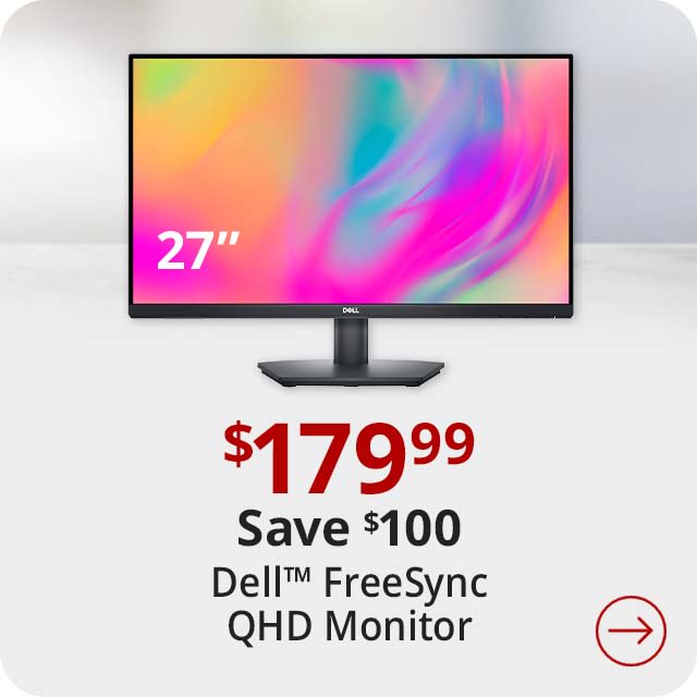 Save $100 Dell™ SE2723DS 27" QHD Monitor
