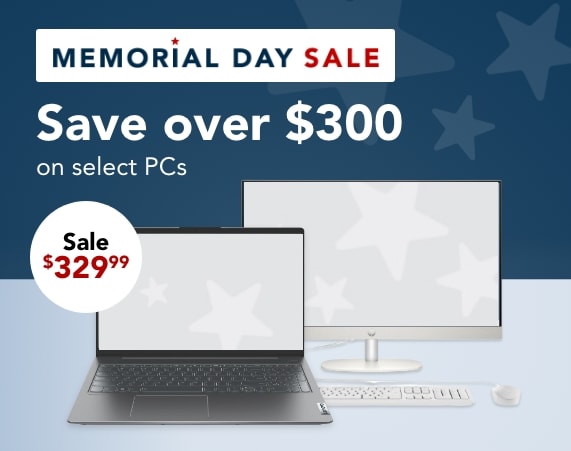 Save over $300 on select pcs