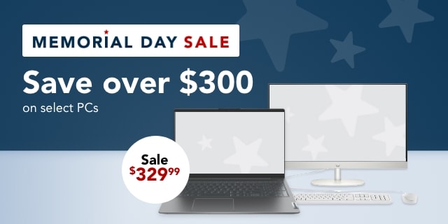 Save over $300 on select pcs