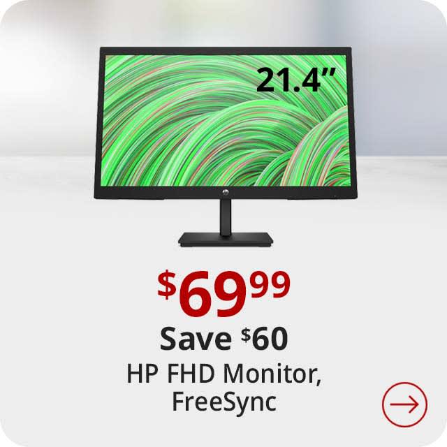 Save $60 HP V22v G5 21.4" FHD Monitor