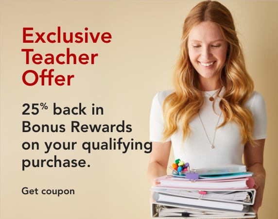 Exclusive teacher offer
