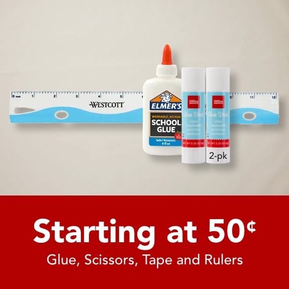 Glue starting at 50 cents