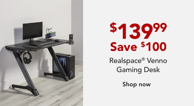 Realspace Venno Gaming Desk