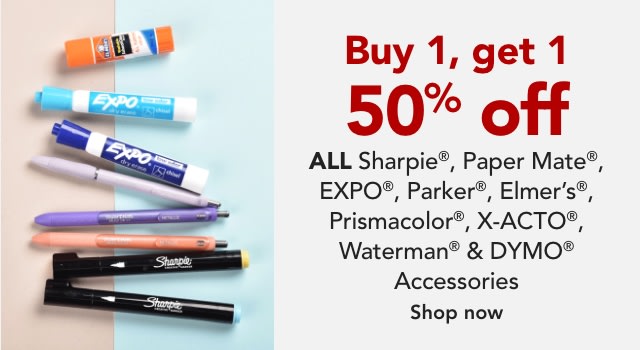 Buy One, Get One 50% off on Newell Brand Products