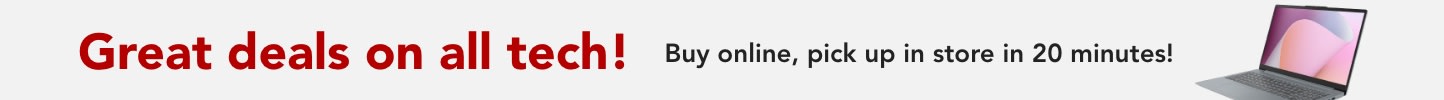 Great deals on all tech