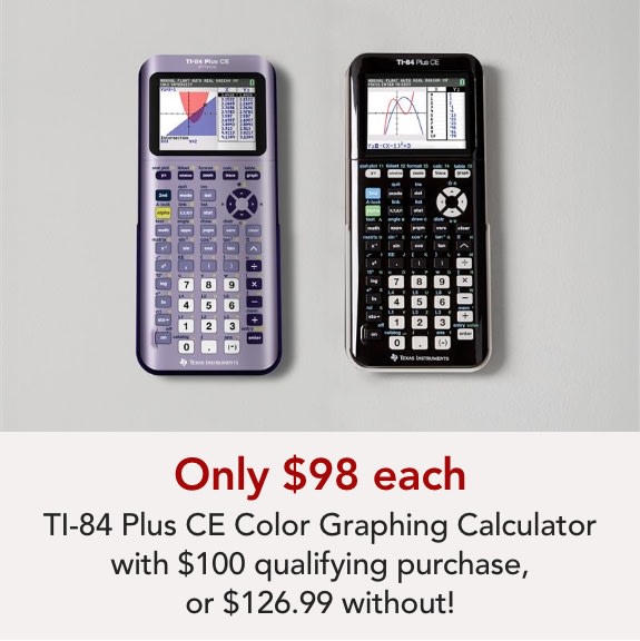 Get a TI-84 Plus CE for Just $98!