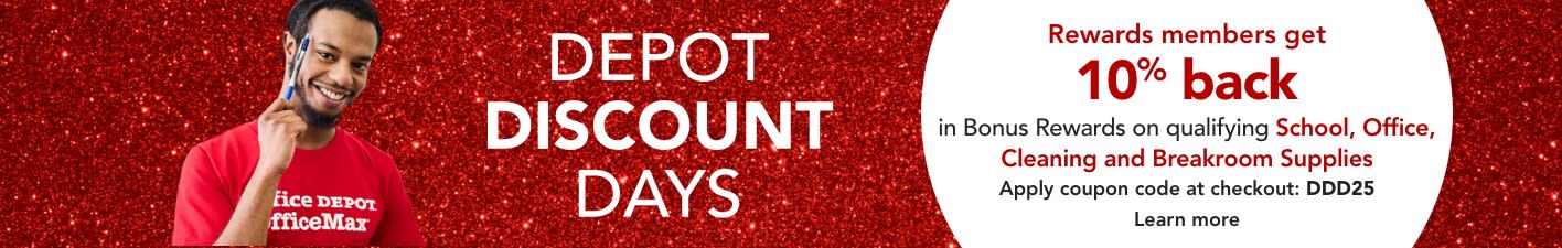 Depot Discount Days