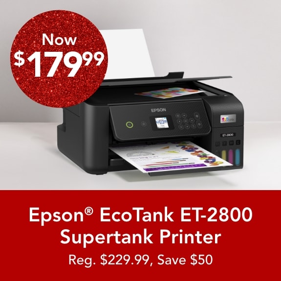 Epson printer now $179.99