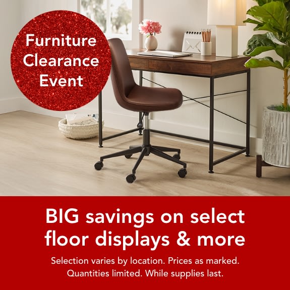Furniture Clearance Event!