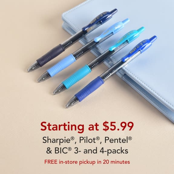 Pens starting at $5.99