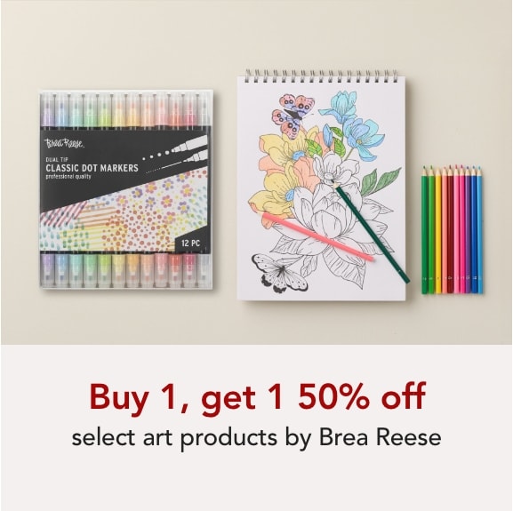 Buy 1 get 1 50% off ALL Brea Reese art products