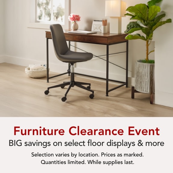 FURNITURE CLEARANCE EVENT