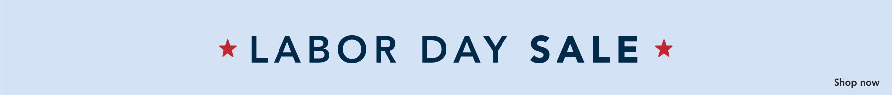 Labor Day Sale