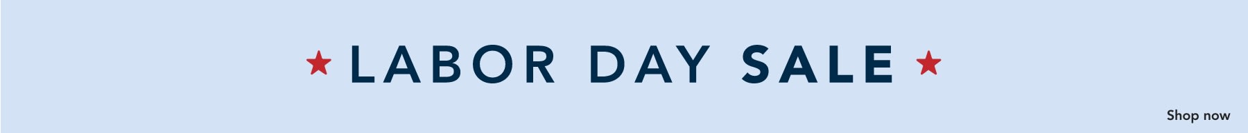 Labor Day Sale