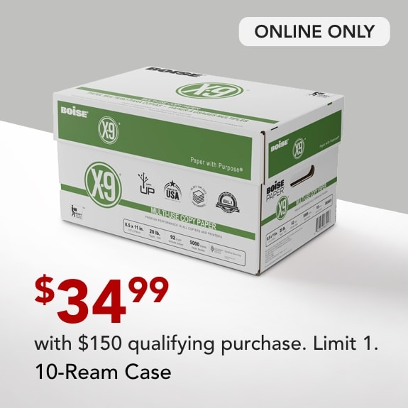 $34.99 paper with $150 qualifying purchase