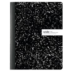 Wide Ruled Composition Notebooks