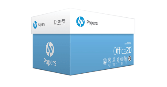 HP Office Multi-Use Print & Copy Paper, Case of 10 Reams
