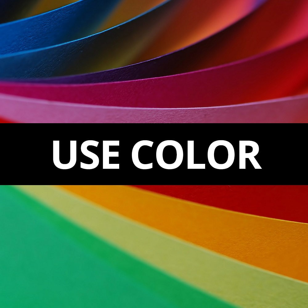 Paper Tip - Use Color