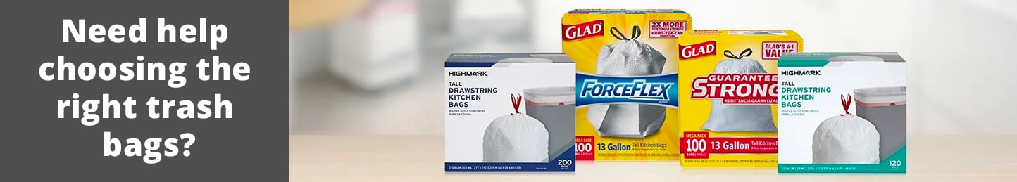 Highmark Wastebasket Trash Bags 10 Gallon Clear Box Of 160 Bags - Office  Depot