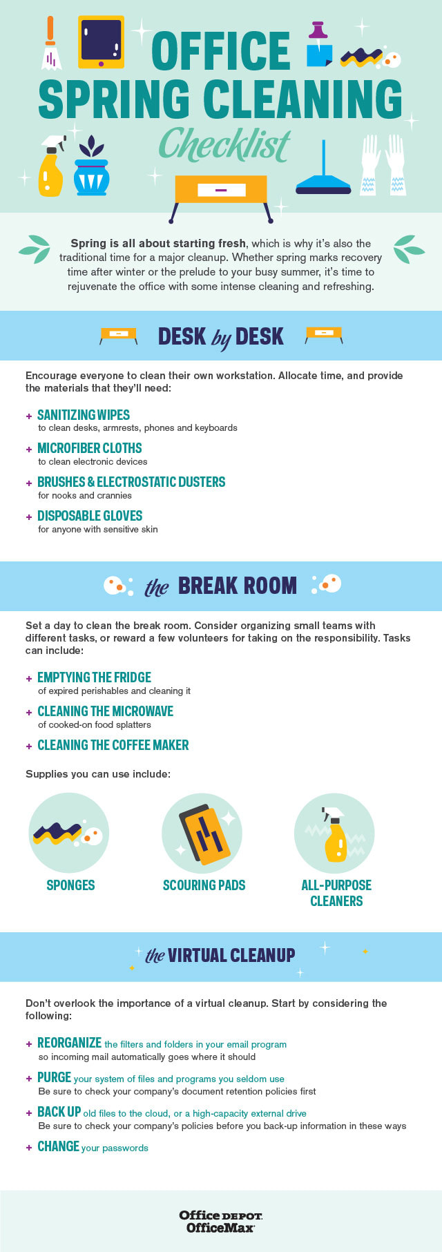 Office Spring Cleaning Checklist
