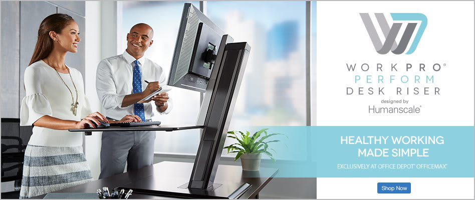 WorkPro Perform Desk Risers by Humanscale