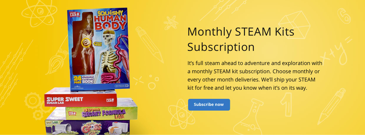 Monthly STEAM kits Subscription