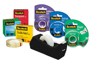 assortment Scotch home & office tape