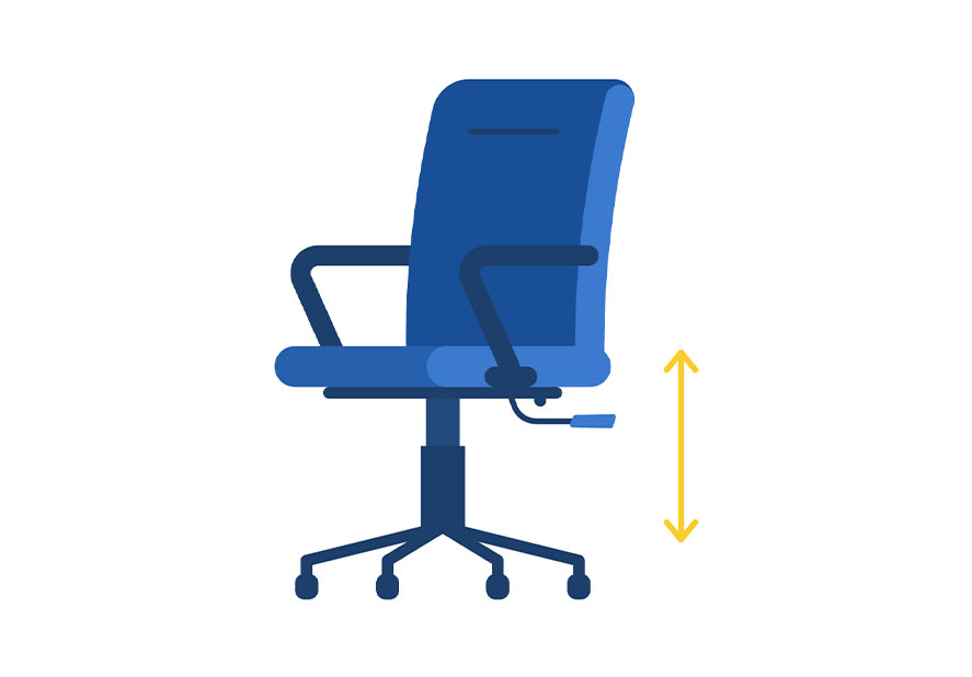 Narrow base office chair 2025