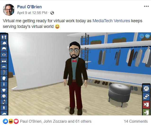 Paul O'Brien Facebook Post