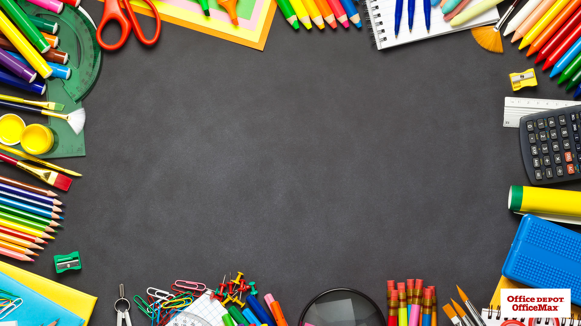 Chalkboard virtual backgrounds