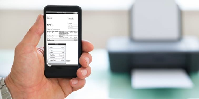 Printing from a Mobile Device: Increase Productivity and Improve Workflow