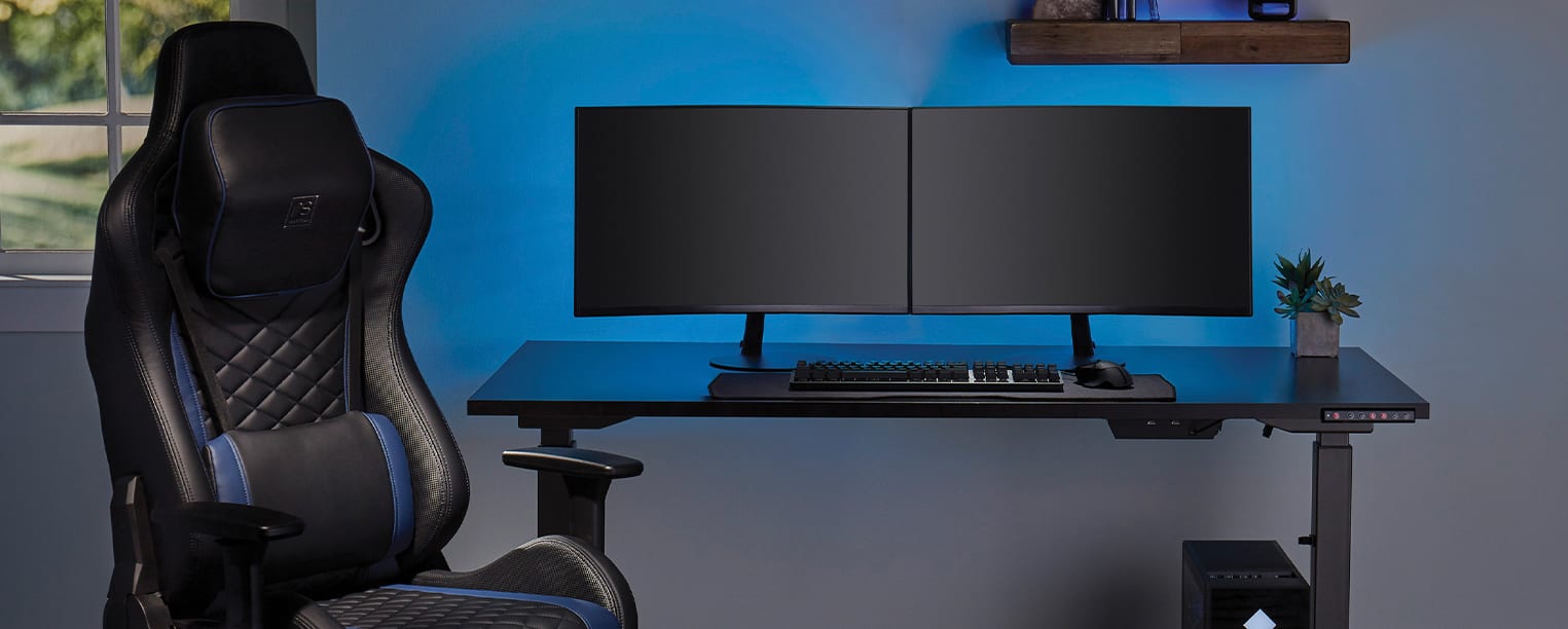 Your gaming setup isn't complete without a gaming desk