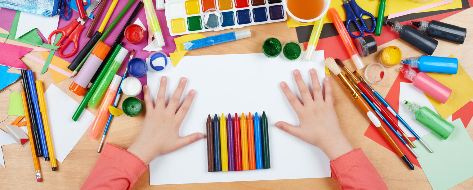 Arts and Crafts School Supplies to Have At A Home